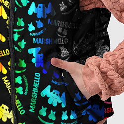 Детский жилет Marshmello neon color, цвет: 3D-красный — фото 2