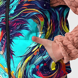 Детский жилет Japanese dragon - tattoo irezumi, цвет: 3D-черный — фото 2
