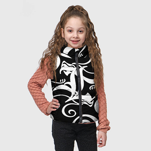 Детский жилет Death Note japan anime / 3D-Светло-серый – фото 3