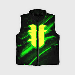 Детский жилет Starcraft 2 кислотные соты линии, цвет: 3D-черный