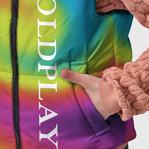 Детский жилет Coldplay moon music album / 3D-Красный – фото 5