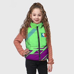 Детский жилет NBA geometry sport, цвет: 3D-черный — фото 2