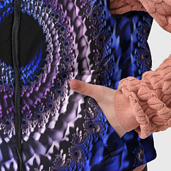 Детский жилет Оптический стиль узор, цвет: 3D-красный — фото 2