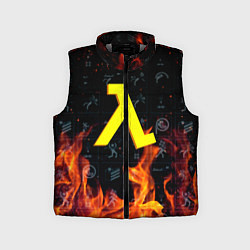 Детский жилет Half life fere steel, цвет: 3D-светло-серый