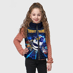 Детский жилет Robot trains Kay, цвет: 3D-черный — фото 2