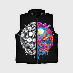 Детский жилет Правое и левое полушарие