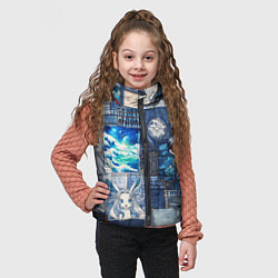 Детский жилет Микс аниме и пэчворк, цвет: 3D-красный — фото 2