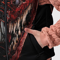 Детский жилет Веном и Карнаж, цвет: 3D-светло-серый — фото 2