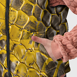 Детский жилет Красивая кожа змеи, цвет: 3D-красный — фото 2