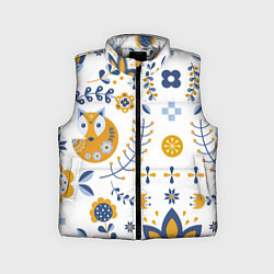 Детский жилет Скандинавский узор