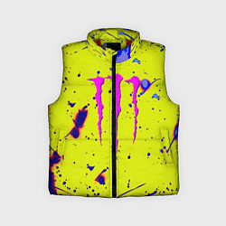 Детский жилет Monster energy краски