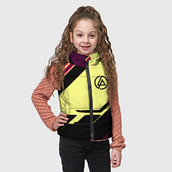Детский жилет Linkin park geometry steel, цвет: 3D-черный — фото 2