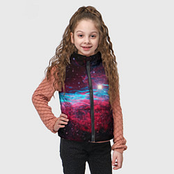 Детский жилет Uy scuti star - neon space, цвет: 3D-черный — фото 2