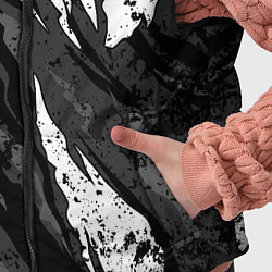 Детский жилет Toyota - белый разрыв, цвет: 3D-светло-серый — фото 2