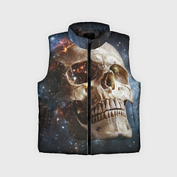 Детский жилет Череп - космос