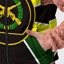 Детский жилет Мотострелковые войска: шеврон без текста, цвет: 3D-светло-серый — фото 2