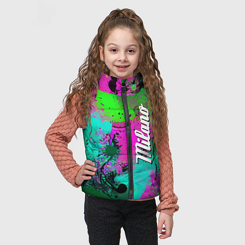 Детский жилет Color impression - abstraction / 3D-Светло-серый – фото 3