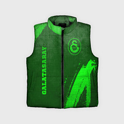 Детский жилет Galatasaray - green gradient вертикально