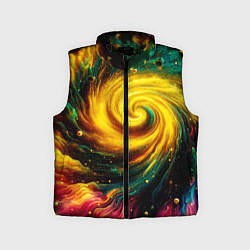 Детский жилет Neon space - ai art fantasy