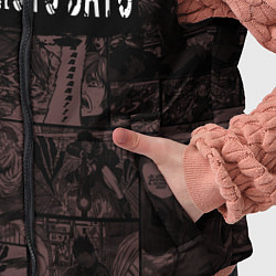 Детский жилет Дни сакамото манга с героями, цвет: 3D-черный — фото 2