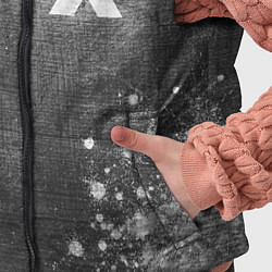 Детский жилет Mitsubishi - grey gradient вертикально, цвет: 3D-черный — фото 2