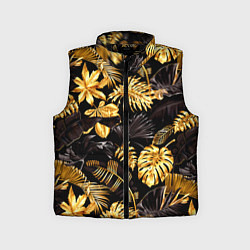 Детский жилет Золотые тропики