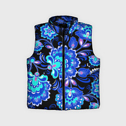 Детский жилет Хохлома негатив