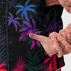 Детский жилет Тропики градиент, цвет: 3D-красный — фото 2