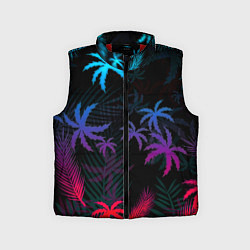 Детский жилет Тропики градиент, цвет: 3D-красный