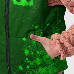 Детский жилет Dota - green gradient вертикально, цвет: 3D-черный — фото 2