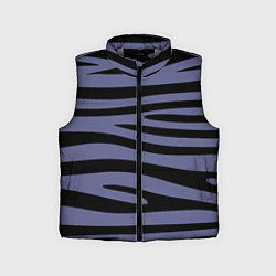 Детский жилет Морские полоски, цвет: 3D-светло-серый