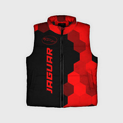 Детский жилет Jaguar - red gradient по-вертикали