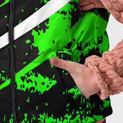 Детский жилет Color black and green, цвет: 3D-черный — фото 2