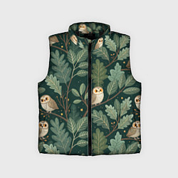 Детский жилет Совы в лесу