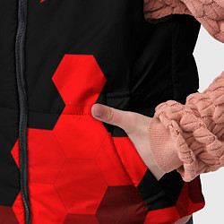 Детский жилет Need for Speed - red gradient вертикально, цвет: 3D-черный — фото 2