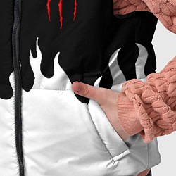 Детский жилет Monster energy red logo, цвет: 3D-черный — фото 2