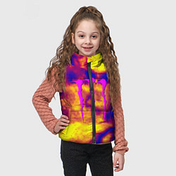 Детский жилет Monster energy storm grunge, цвет: 3D-черный — фото 2