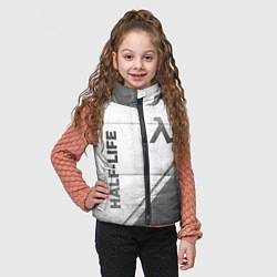 Детский жилет Half-Life - white gradient вертикально, цвет: 3D-черный — фото 2