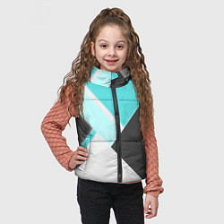 Детский жилет Color black blue, цвет: 3D-черный — фото 2