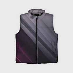 Детский жилет Color black grey