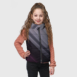 Детский жилет Color black grey, цвет: 3D-черный — фото 2