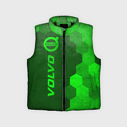 Детский жилет Volvo - green gradient по-вертикали