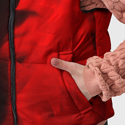 Детский жилет Mini - red gradient по-вертикали, цвет: 3D-черный — фото 2