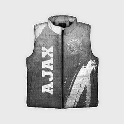 Детский жилет Ajax - grey gradient вертикально