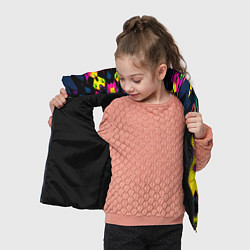 Детский жилет Звездный калейдоскоп, цвет: 3D-черный — фото 2