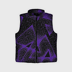 Детский жилет The triangle is purple