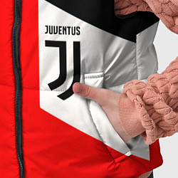 Детский жилет Juventus sport geometry, цвет: 3D-черный — фото 2