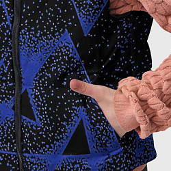 Детский жилет Triangles with dots, цвет: 3D-черный — фото 2