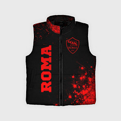 Детский жилет Roma - red gradient вертикально, цвет: 3D-черный