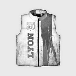 Детский жилет Lyon - white gradient по-вертикали